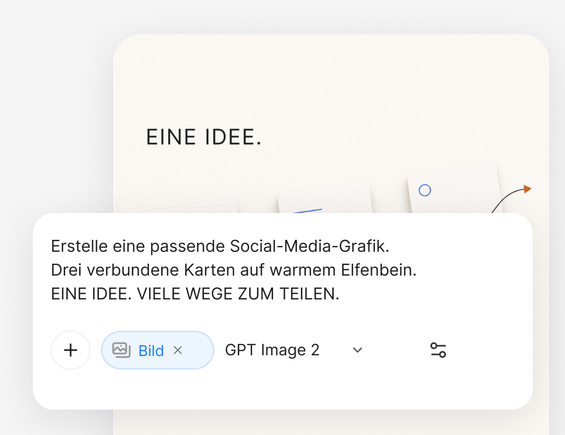 Ein passendes Bild generieren