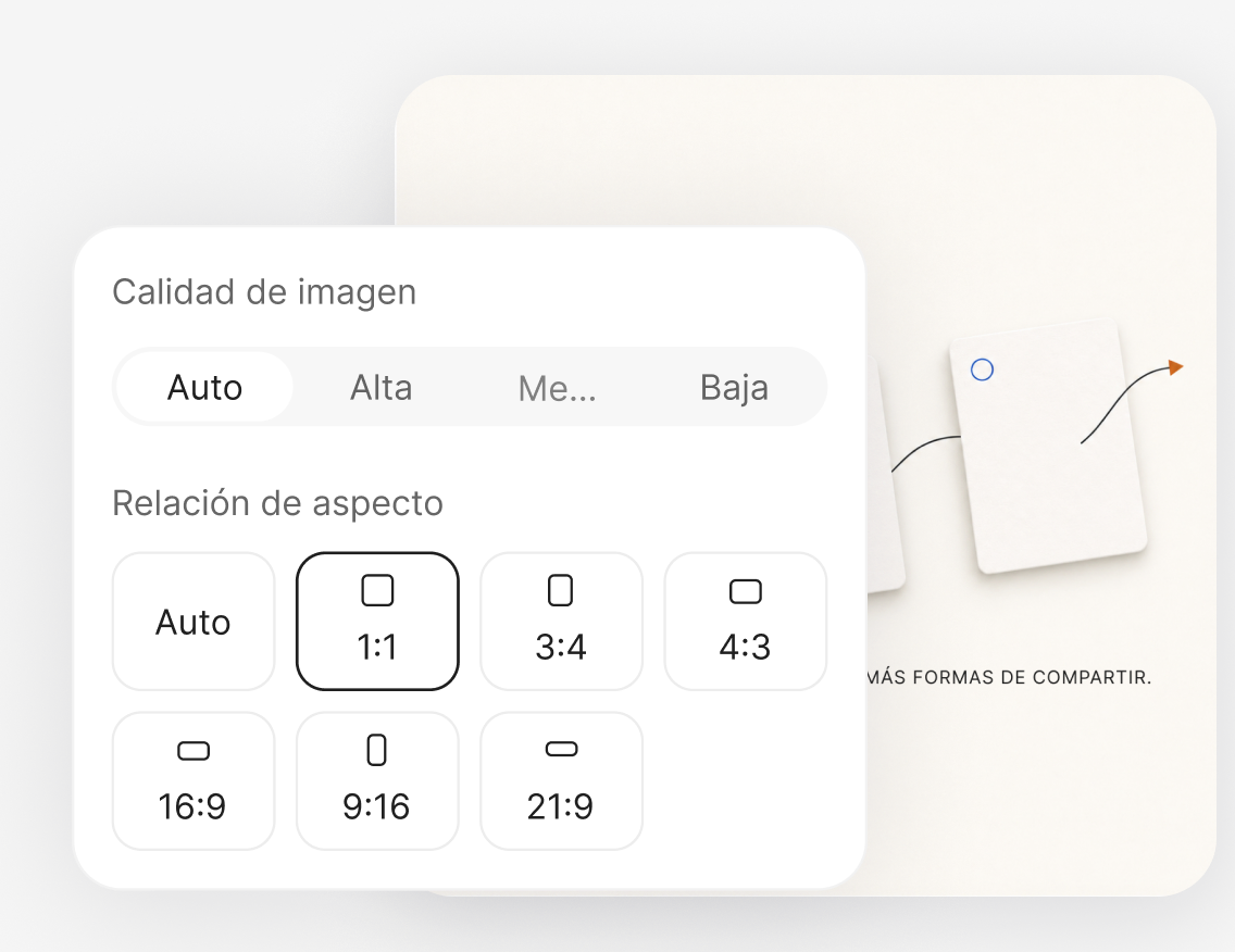 Adapta la imagen al canal