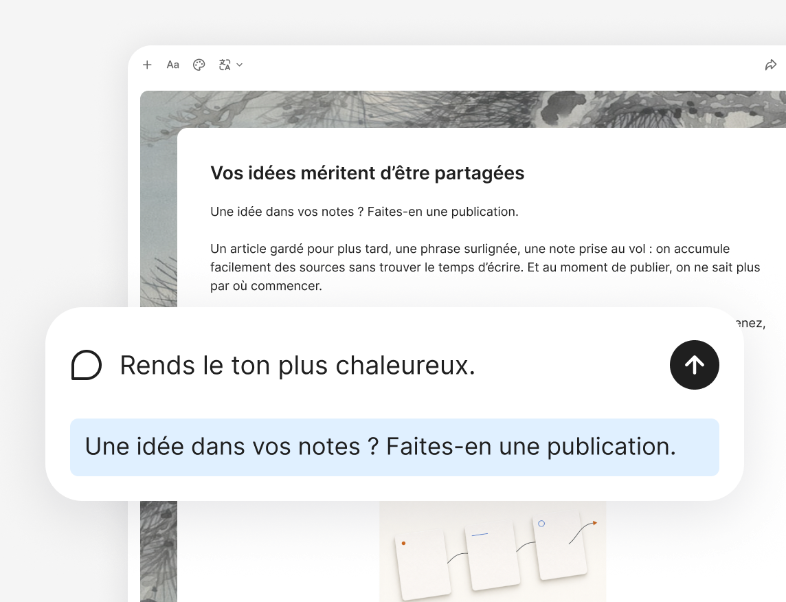 Retravailler l’accroche et le ton