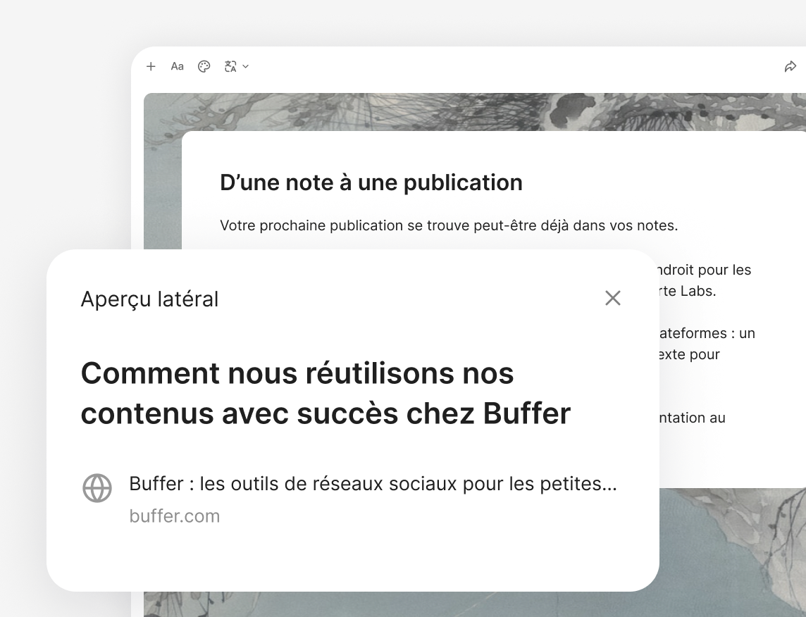 Retrouver les sources