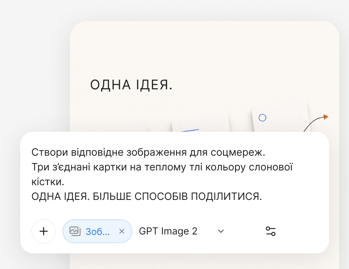 Створюйте відповідне зображення